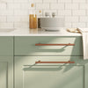 Maniglie VidaXL 20 pz. 224 mm in acciaio inox color bronzo