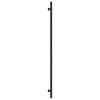 Maniglie VidaXL 10 pezzi 480 mm in acciaio inossidabile nero