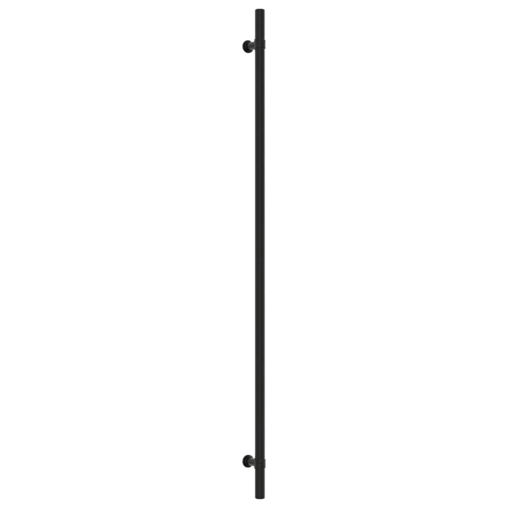 Maniglie VidaXL 10 pezzi 480 mm in acciaio inossidabile nero