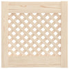 Porte di armadietti Vidaxl con slat 2 pezzi 39,5x39,5 cm
