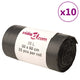 Vidaxl bolsas de basura 250 pcs 35 L Negro