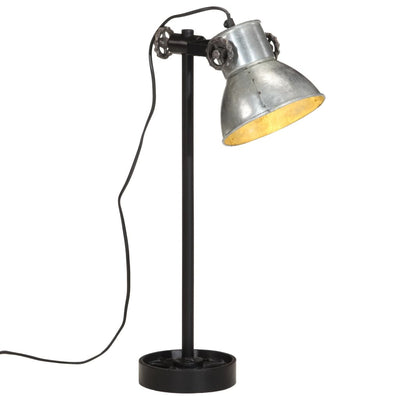 Vidaxl Desk Lamp 25 W E27 15x15x55 cm colorato d'argento vintage