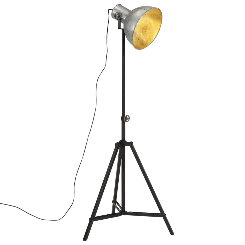 Vidaxl Lampada da pavimento 25 W E27 61x61x90 150 cm colorato d'argento vintage