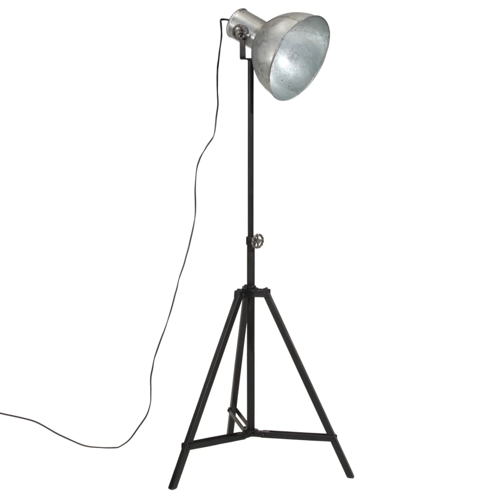 Vidaxl Lampada da pavimento 25 W E27 61x61x90 150 cm colorato d'argento vintage