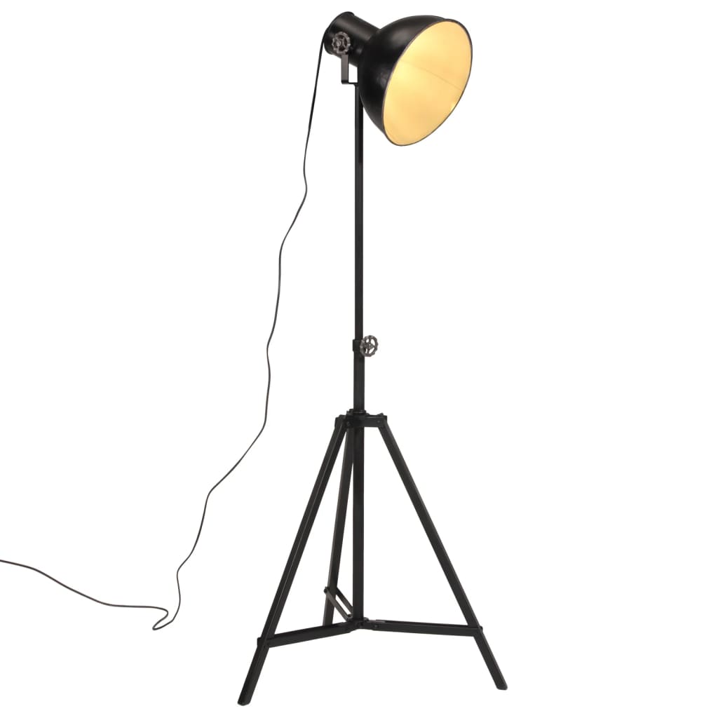 Vidaxl Lampada da pavimento 25 W E27 61x61x90 150 cm nero
