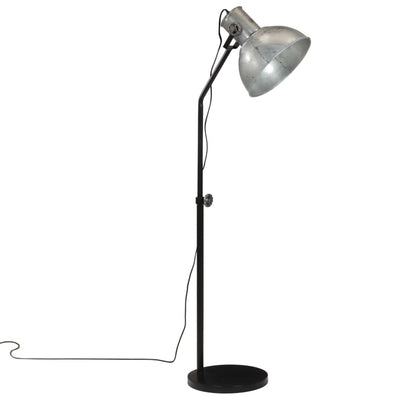 Vidaxl Floor lamp 25 W E27 30x30x90-150 cm Vintage silver colored