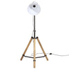 Vidaxl vloerlamp 25 w e27 75x75x90-150 cm wit