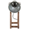 Vidaxl bureaulamp 25 w e27 30x17x40 cm vintage zilverkleurig