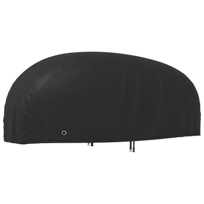 Coperchio del motore Vidaxl 295x110x140 cm 210d Oxford nero