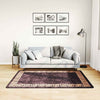 Vidaxl RUG LAVABLE ANTI-SLIP 120x170 cm de color negro y dorado
