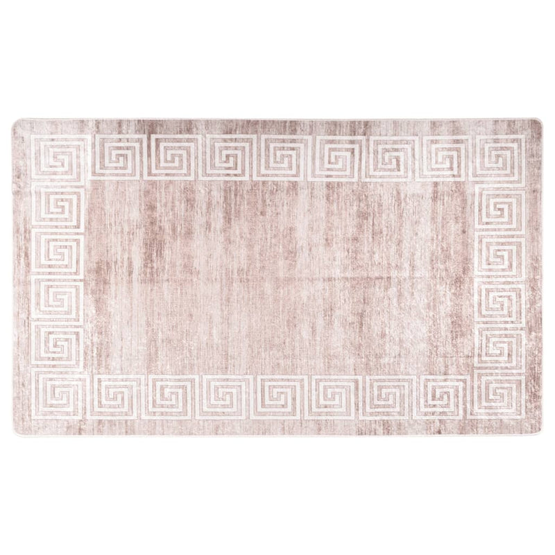Tappeto vidaxl lavabile antiscivolo 120x170 cm beige