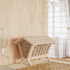 Vidaxl Hooiruif per conigli 44x33x33 cm Pineodo solido