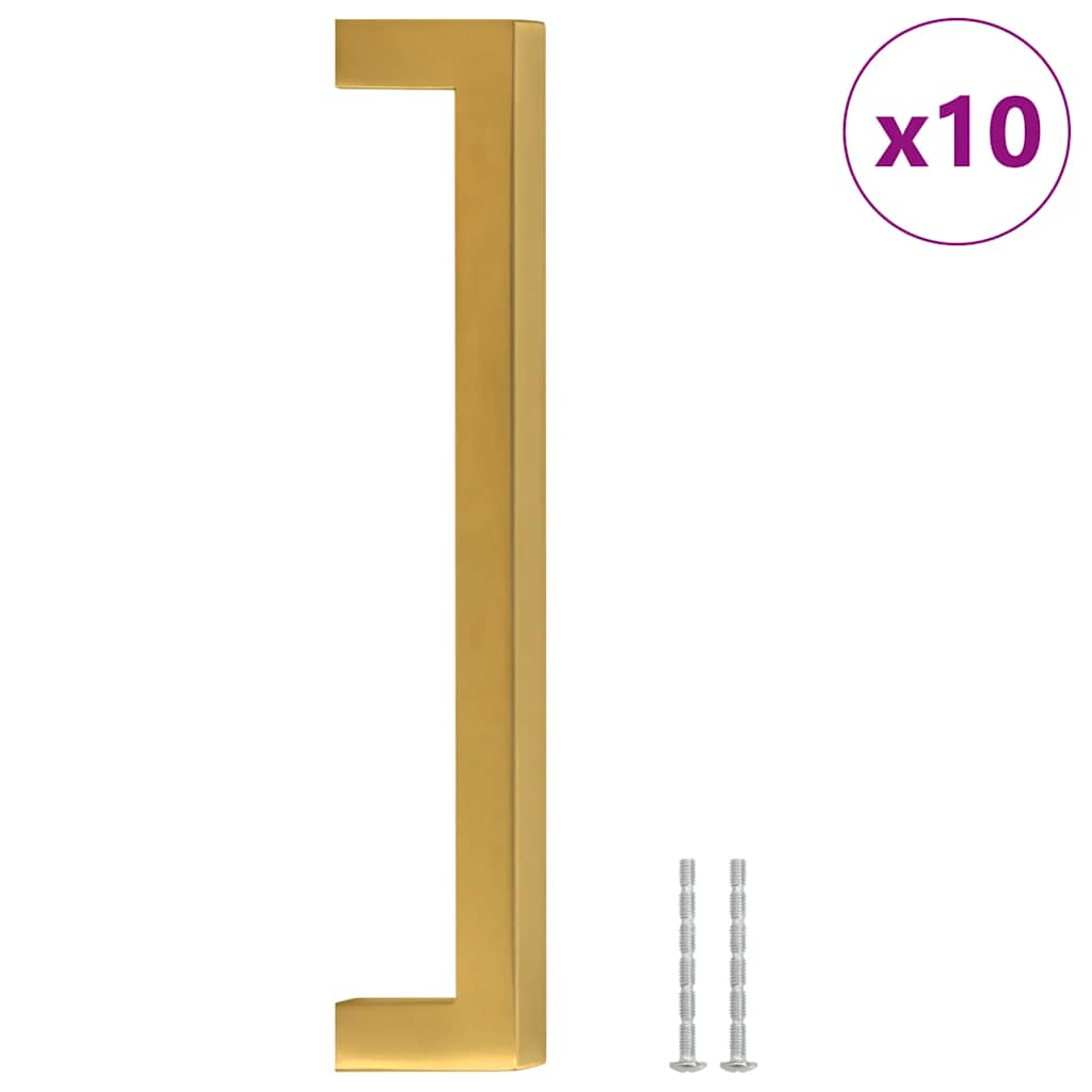 Maniglie Vidaxx 10 pz. 160 mm in acciaio inox color oro