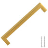 Maniglie Vidaxx 10 pz. 160 mm in acciaio inox color oro