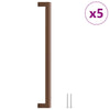 VidaXL tiradores 5 piezas 320 mm acero inoxidable color bronce