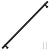 Vidaxl handvatten 5 st 320 mm roestvrij staal zwart