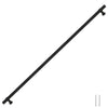 Maniglie VidaXL 5 pezzi 480 mm in acciaio inossidabile nero
