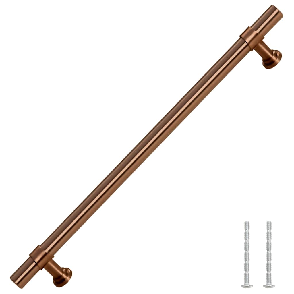 VidaXL tiradores 5 piezas 192 mm acero inoxidable color bronce