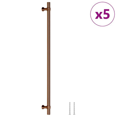 Vidaxl handvatten 5 st 320 mm roestvrij staal bronskleurig