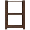 Vidaxl Storage Rack a 3 strati 60x38x90 cm in legno di pino solido