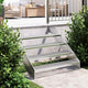 Vidaxl Step Step Grid 100x24x7 CM Galvanized Steel