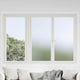 Pellicole per finestre Vidaxx PVC opaco grigio