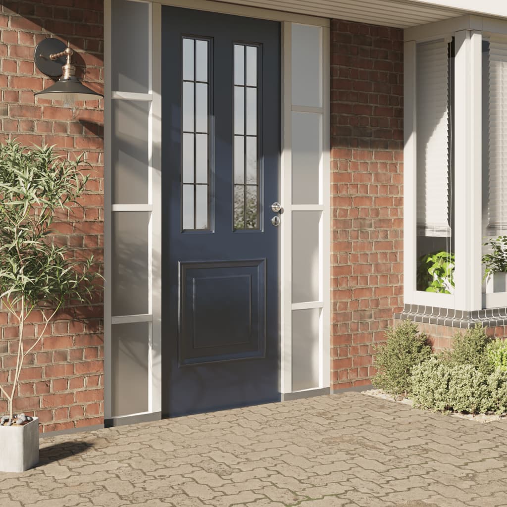 Pellicole per finestre Vidaxx PVC opaco trasparente grigio