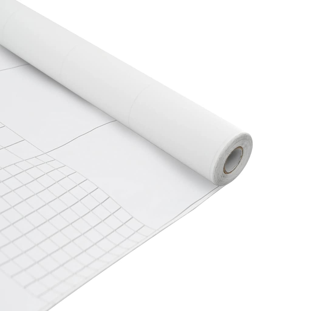 Vidaxl raamfolies mat pvc wit