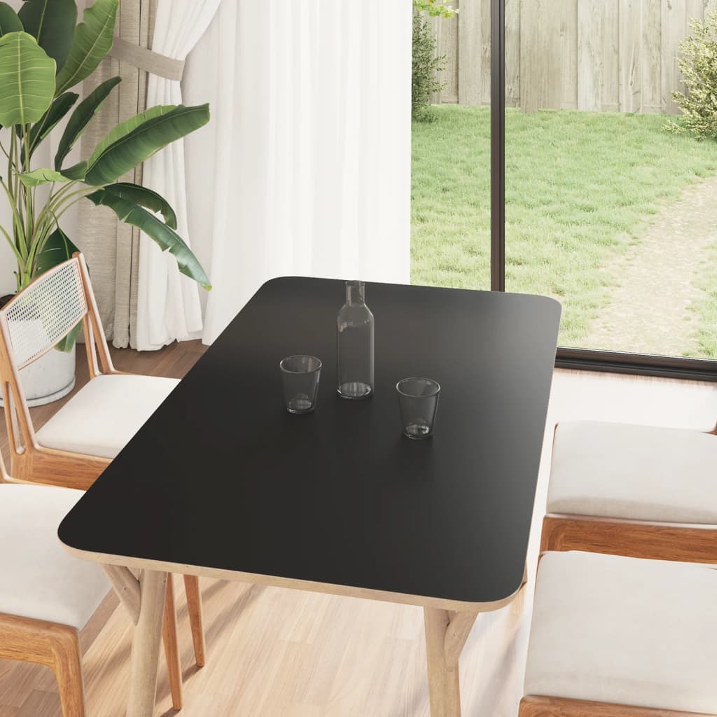 Rivestimenti per mobili Vidaxx autoadesivi 90x500 cm PVC nero opaco