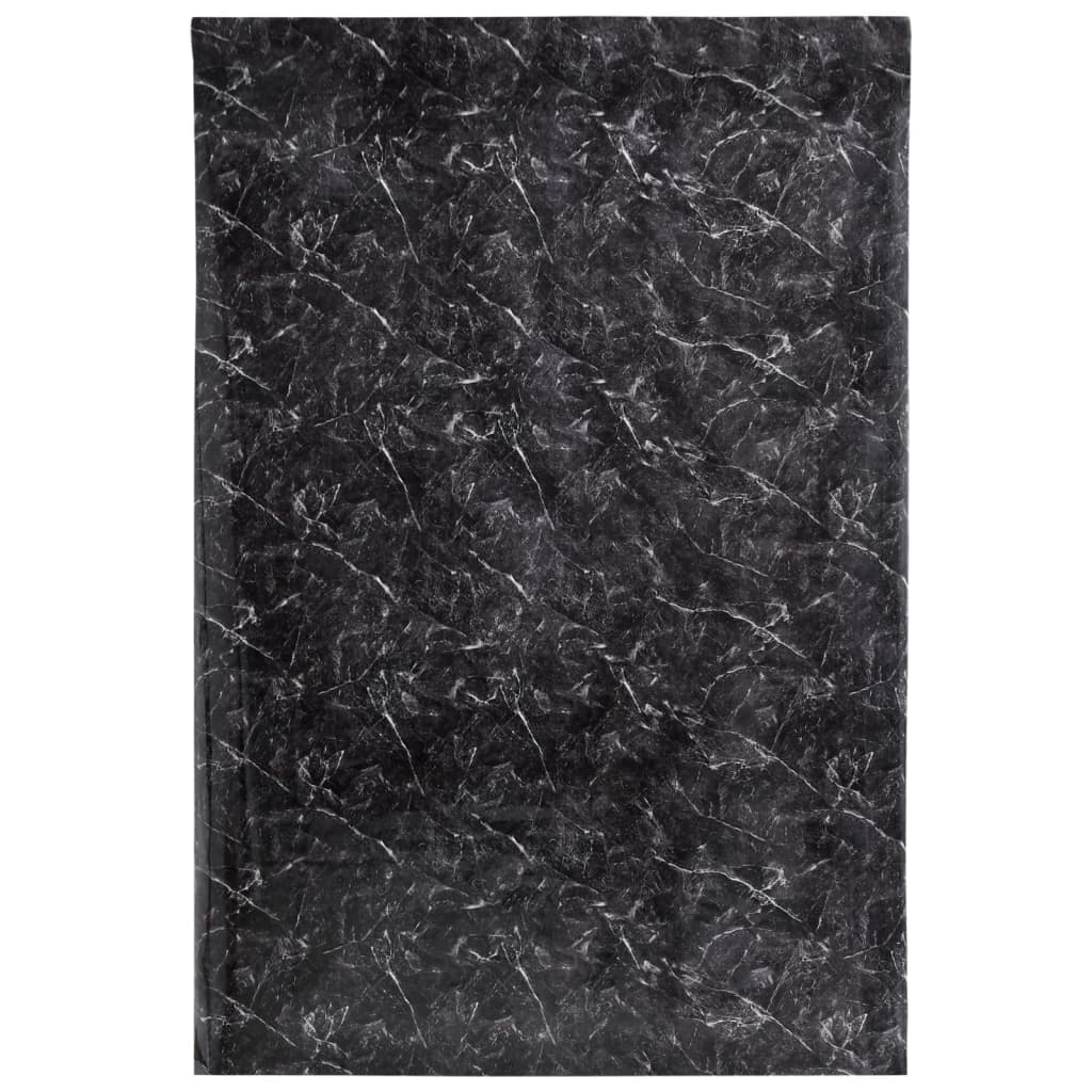 Rivestimenti per mobili Vidaxx autoadesivi 90x500 cm PVC marmo nero