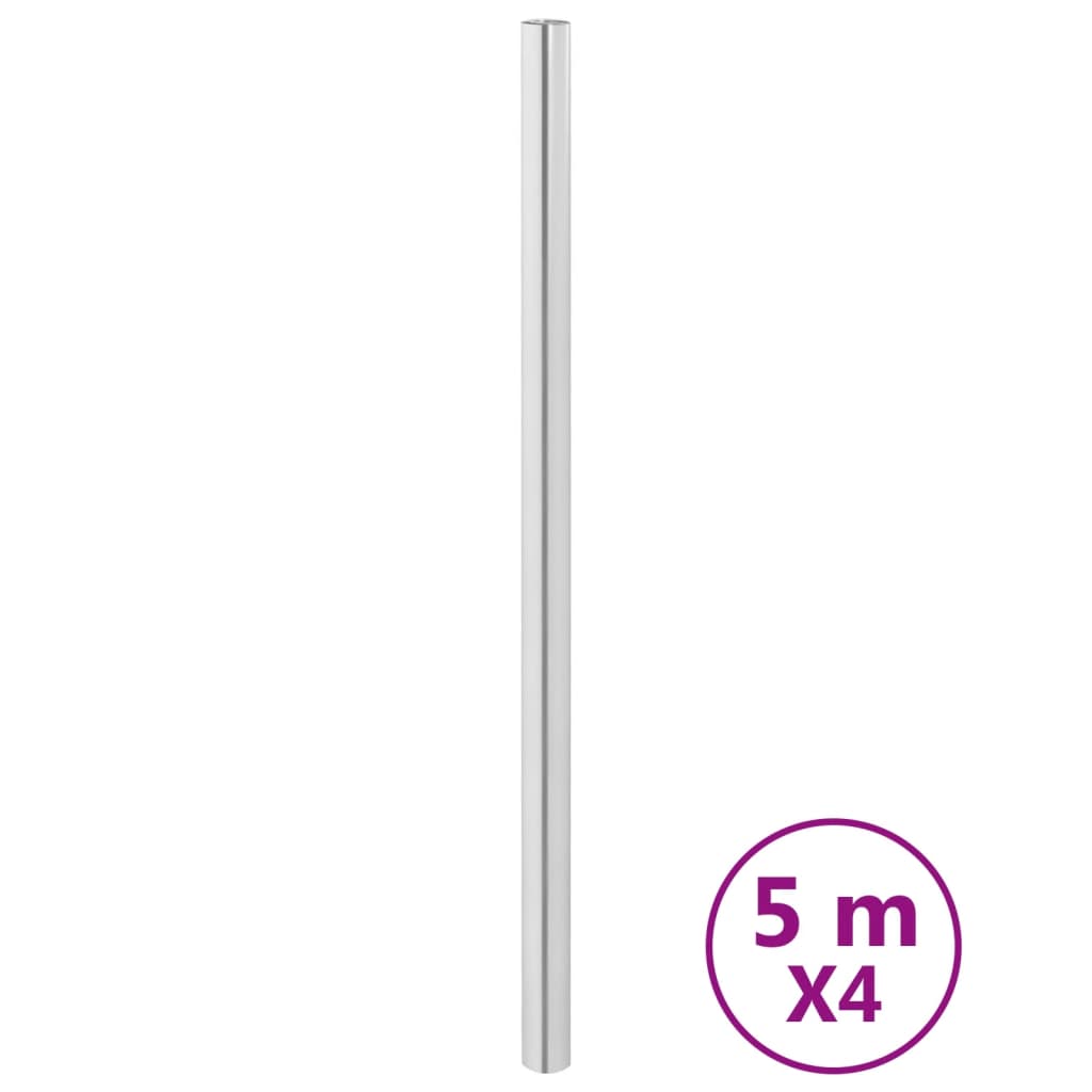 Rivestimenti per mobili Vidaxxl autoadesivi 90x500 cm argento animale