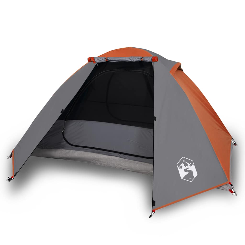 Tenda a cupola VidaXL per 2 persone impermeabile arancione