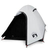 Vidaxl Dome Tent de 3 personas Imploading de tela blanca