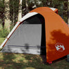 Tenda a cupola VidaXL per 3 persone impermeabile arancione