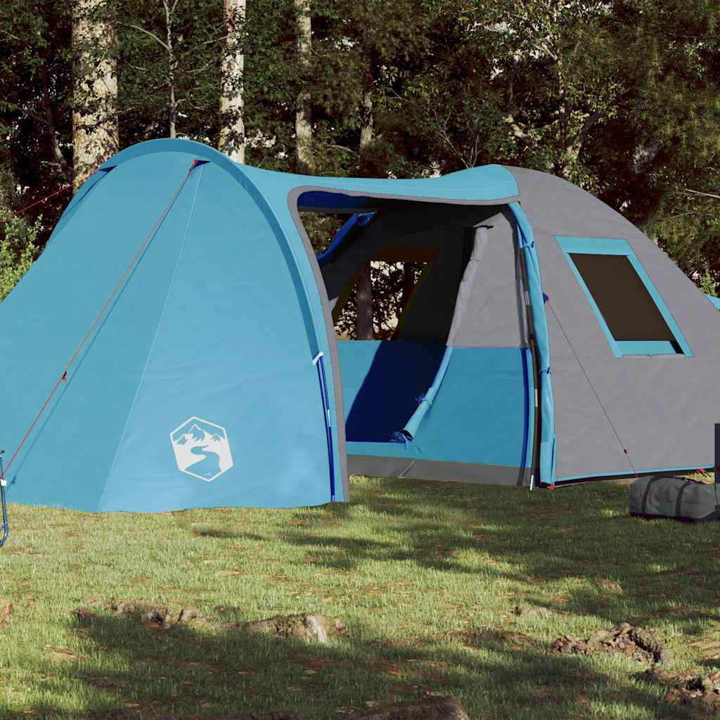 Vidaxl koepeltent 6-persoons waterdicht blauw