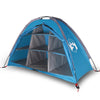 Tenda magazzino VidaXL 9 scomparti impermeabile blu