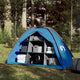 Tenda magazzino VidaXL 9 scomparti impermeabile blu
