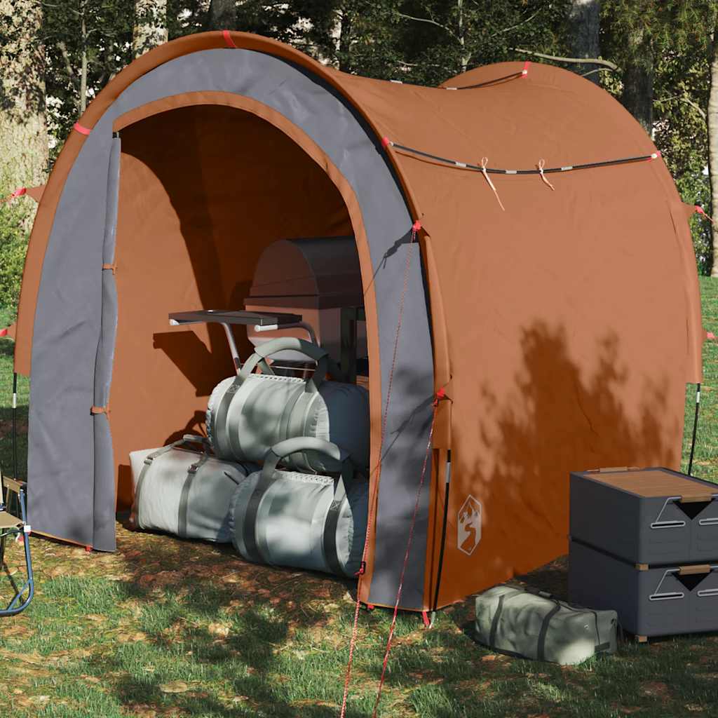 Tenda di stoccaggio vidaxl waterproof oranje