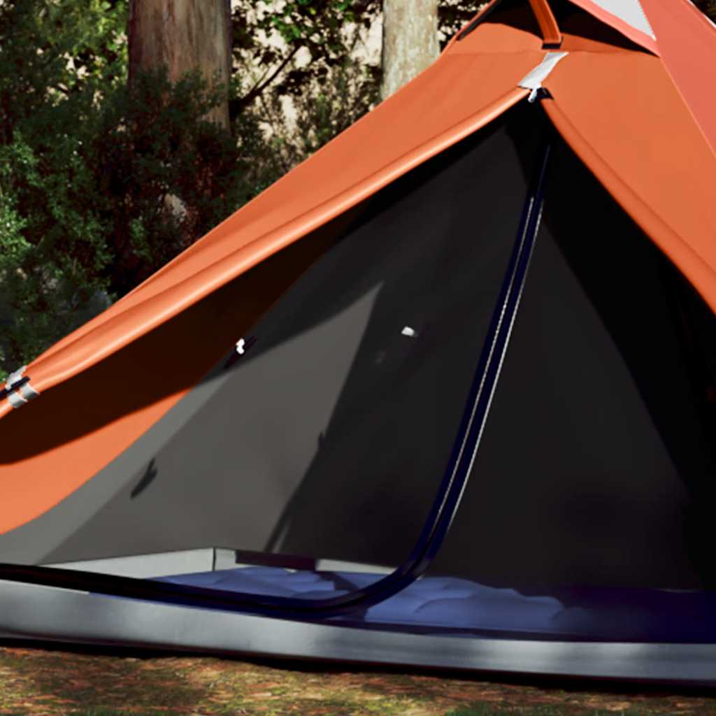 Vidaxl Tipitent 1-persona impermeable naranja