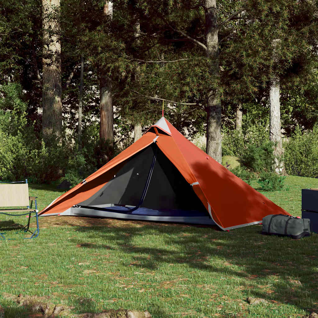 Vidaxl Tipitent 1-persona impermeable naranja