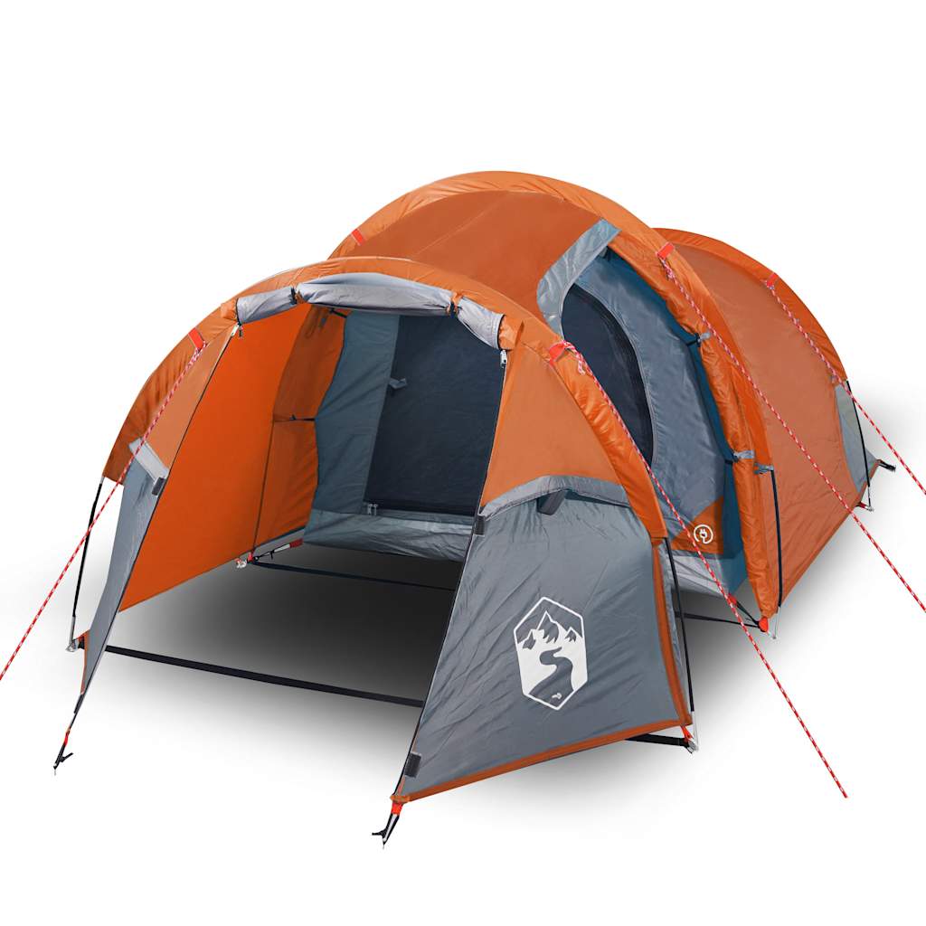 Vidaxl tienda túnel 3 personas impermeable naranja