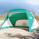 Vidaxl strandtent 274x178x170 148 cm 185t polyester zeegroen