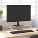 Vidaxl monitorstandaard 60x35x8 cm gehard glas en metaal wit