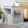 Vidaxxl jaula para perros 64,5x80x71 cm madera contrachapada hormigón gris