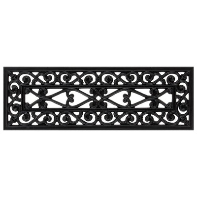 Vidaxl Stair Tappet 5 St 25x75 cm gomma