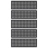 Vidaxl Stair Tappet 5 St 25x75 cm gomma