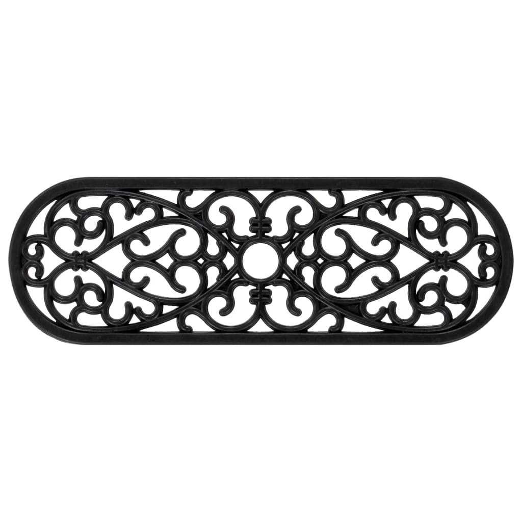 Vidaxl Stair Tappet 5 St 25x75 cm gomma