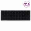 Tappetini Vidaxl Stair 10 ST 25x75 cm gomma