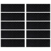 Vidaxl trapmatten 10 st 25x75 cm rubber
