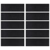 Vidaxl trapmatten 10 st 25x75 cm rubber